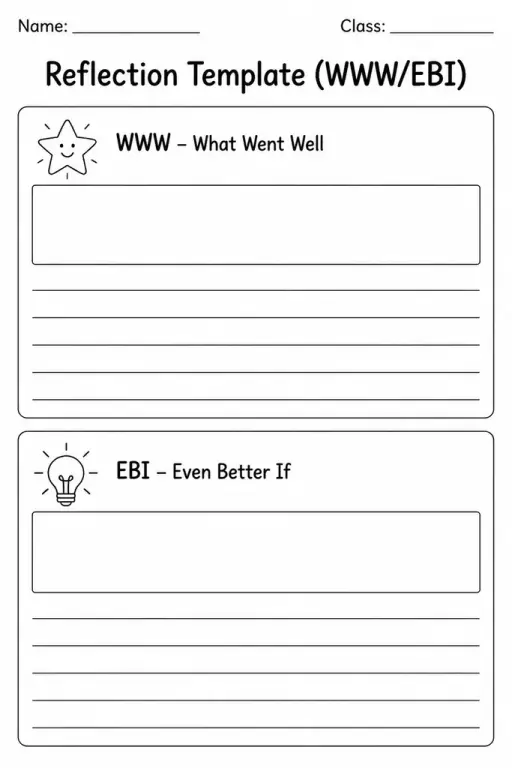 Reflection Template (WWW/EBI)