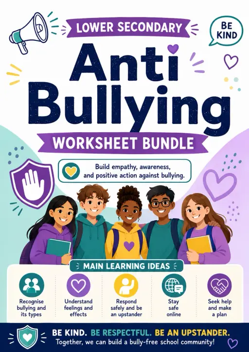 Anti Bullying Worksheet Pack