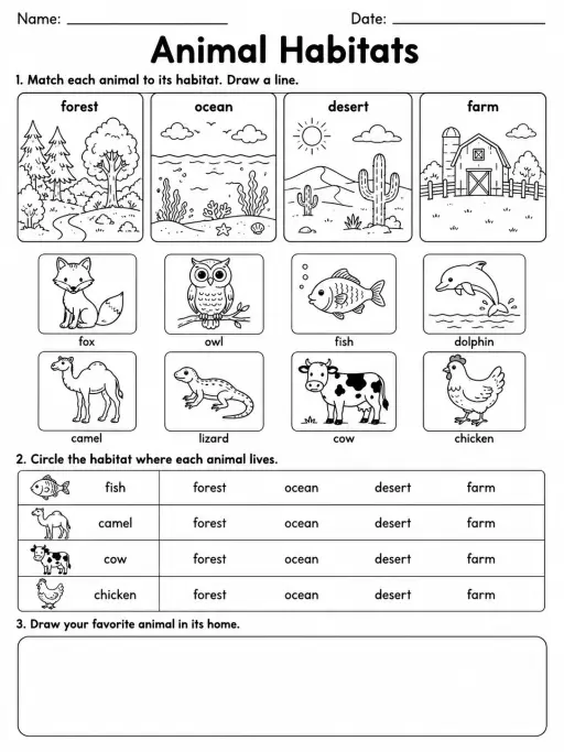 Animal Habitats