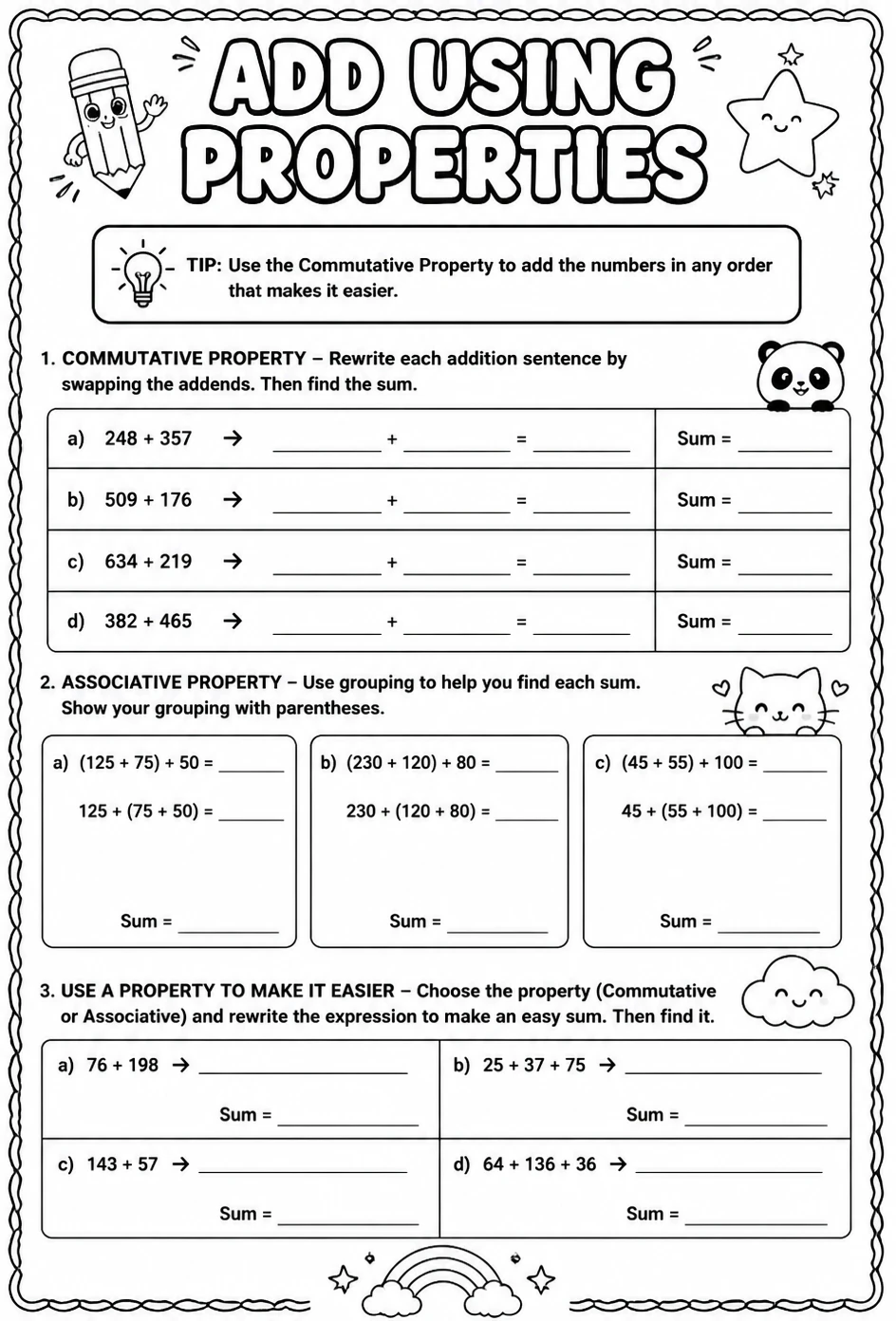 Add using properties