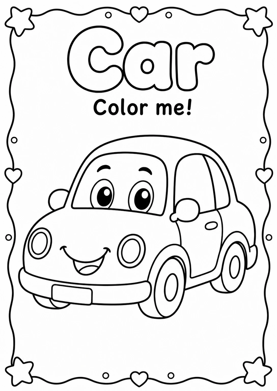 Car Coloring Pages