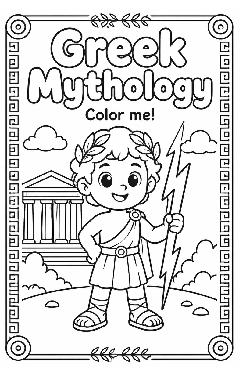 Greek Mythology Coloring Pages