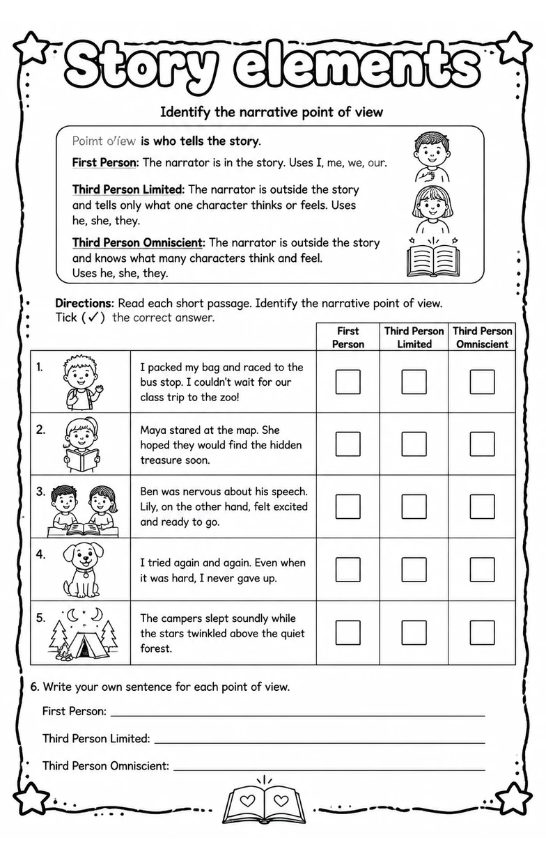 Identify the narrative point of view