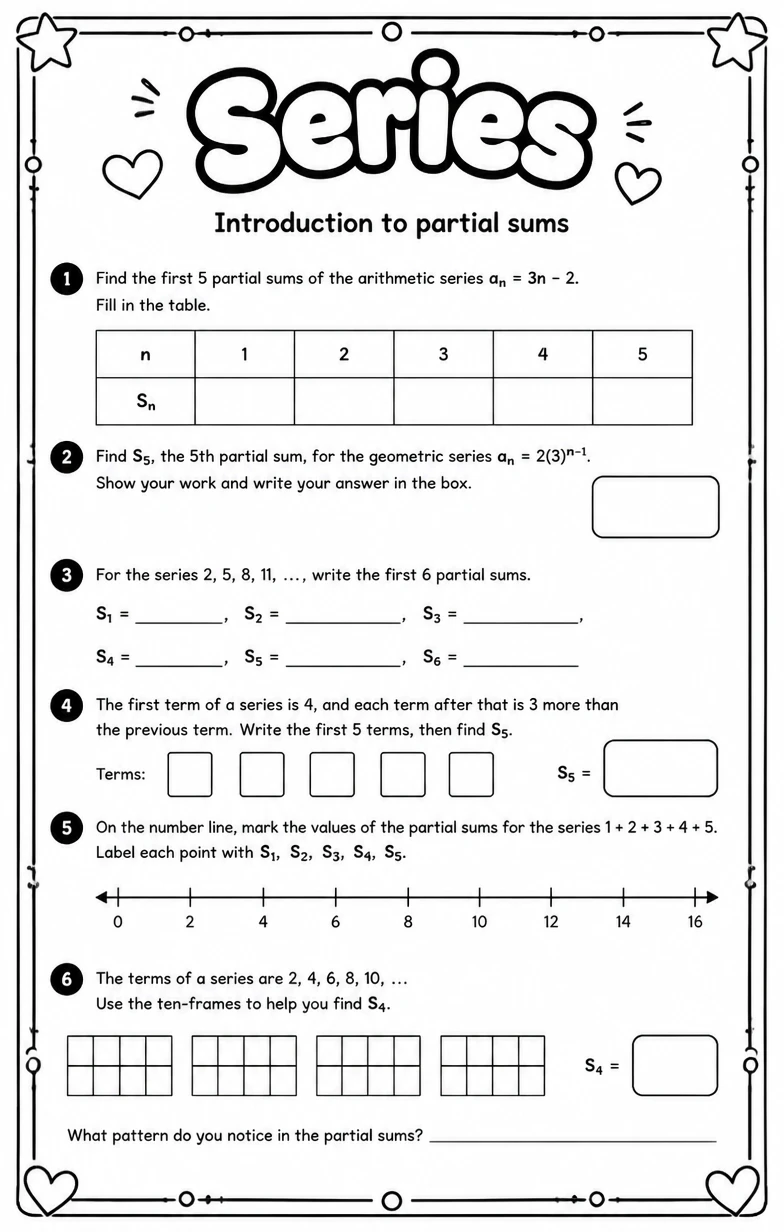 Introduction to partial sums