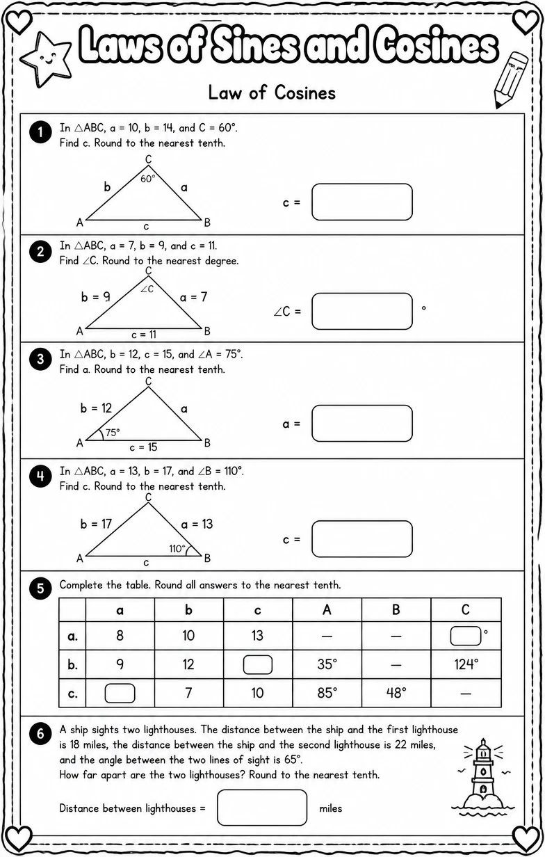 Law of Cosines
