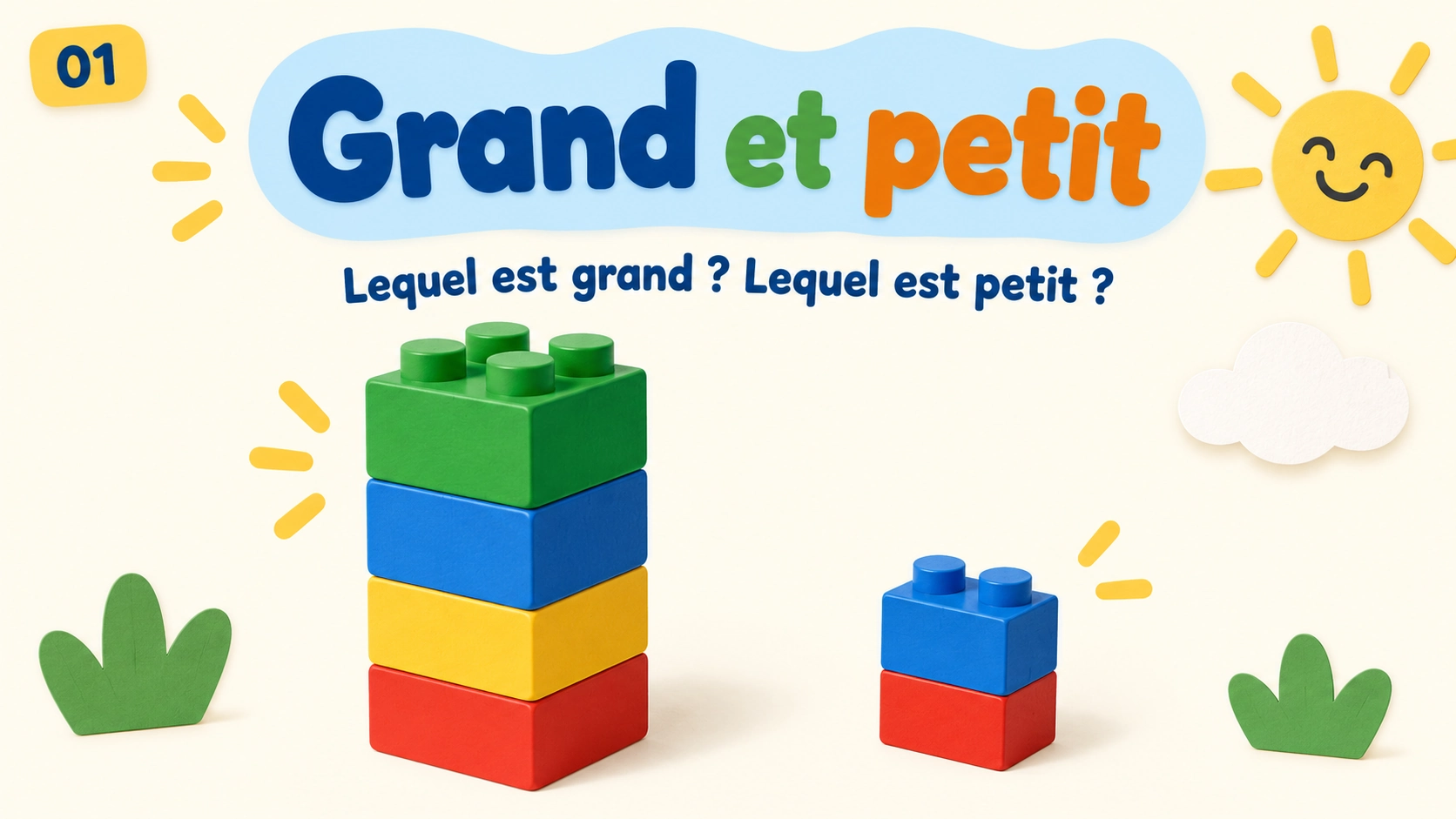 Grand et petit