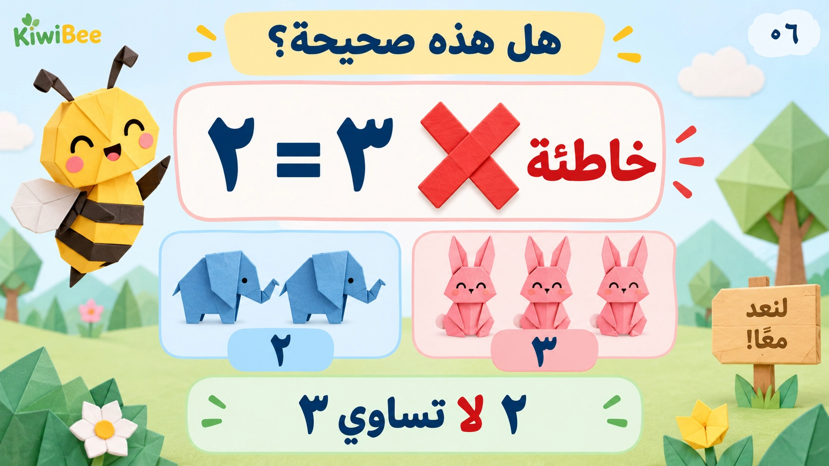 العد من ١ إلى ٥ — 6
