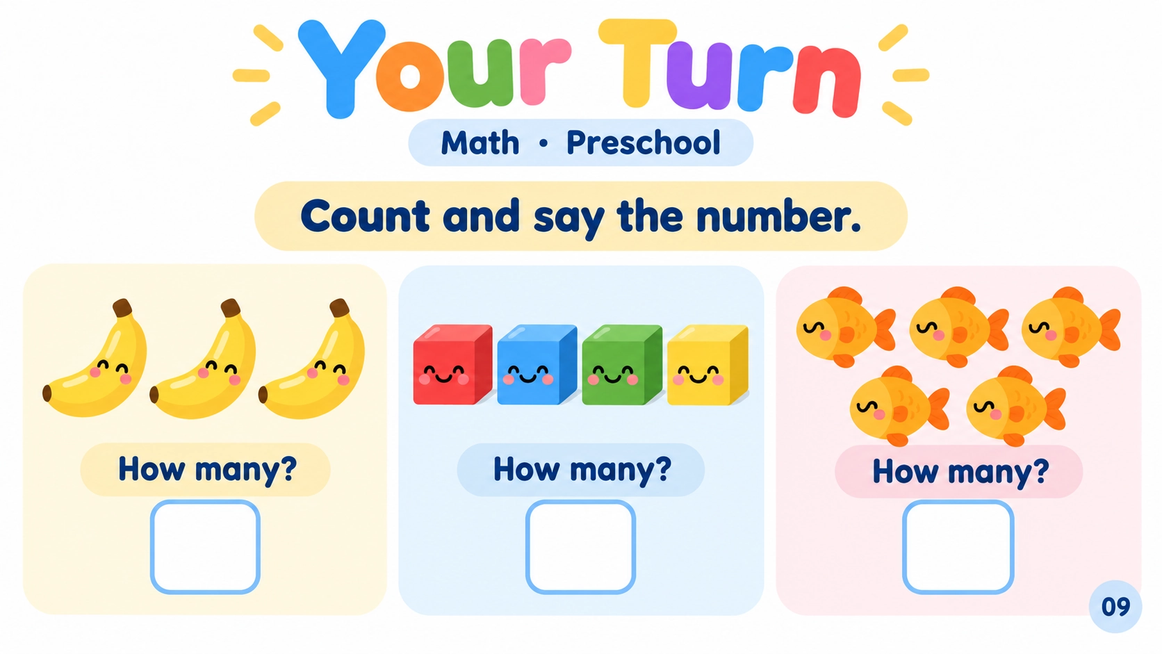 Counting 1–5 — 9