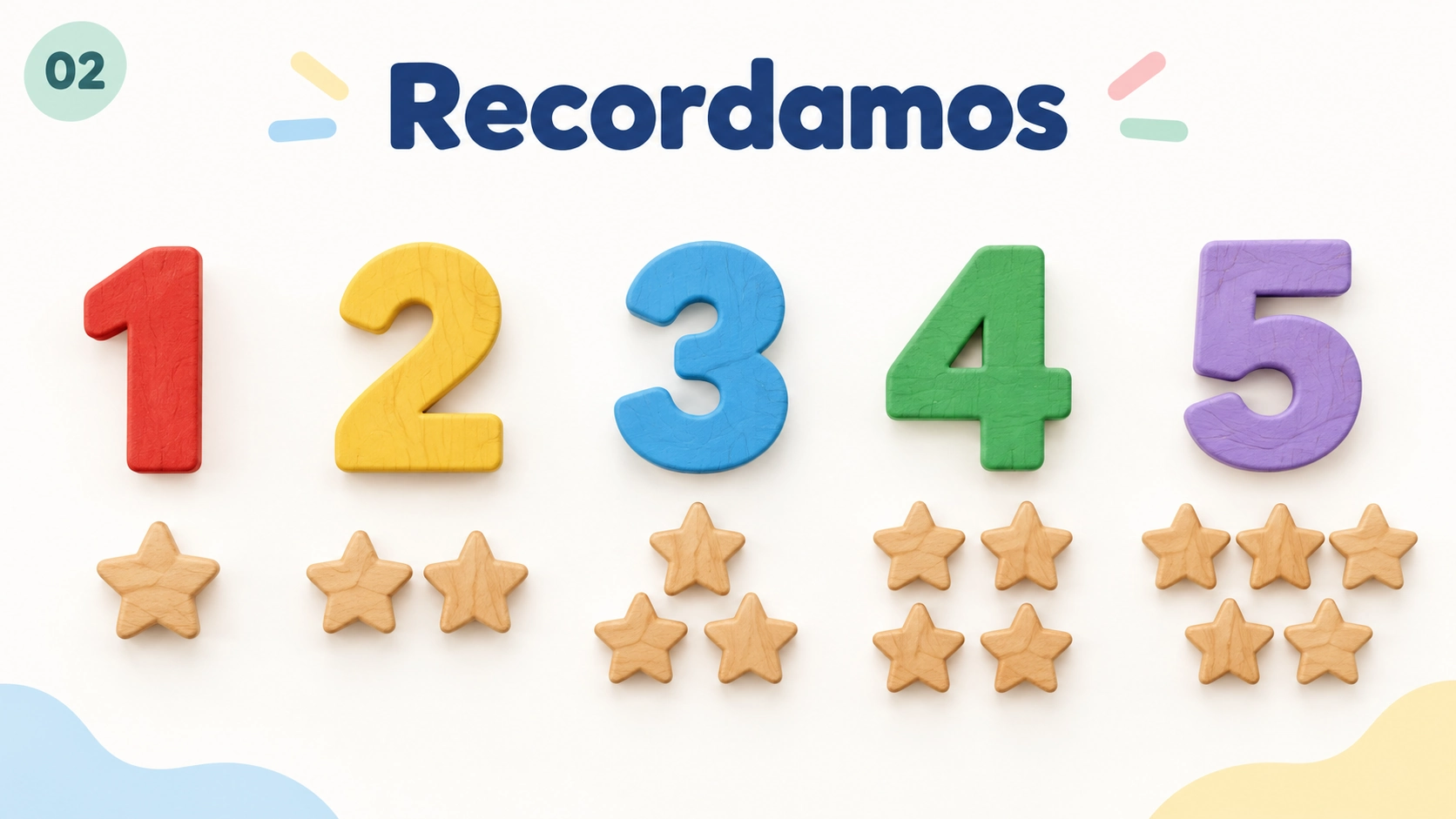 Contar del 1 al 5 — 2