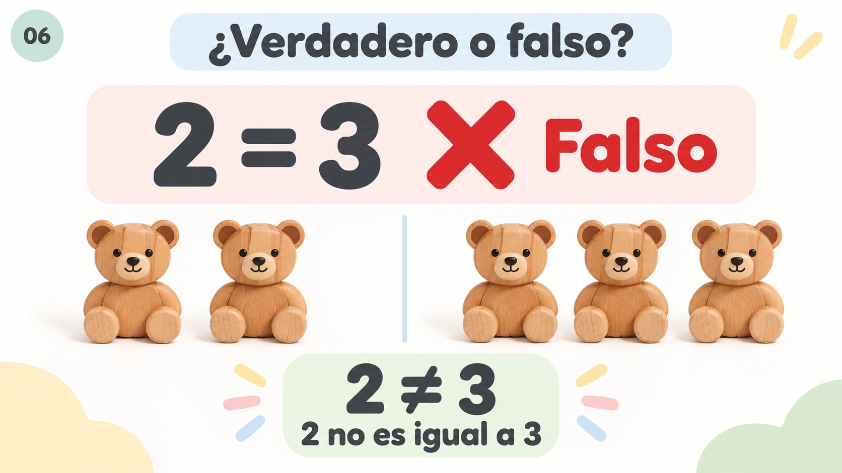 Contar del 1 al 5 — 6
