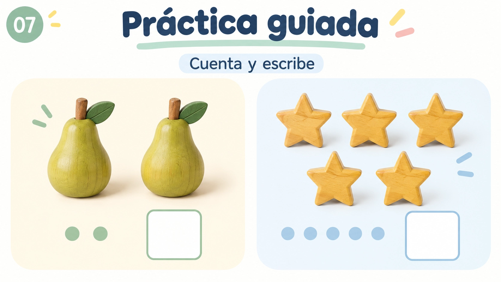 Contar del 1 al 5 — 7