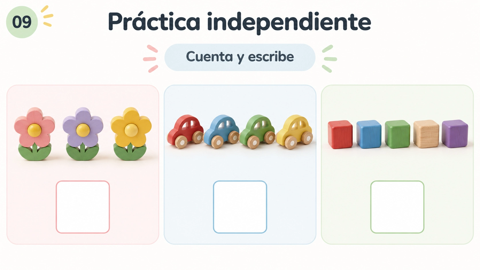 Contar del 1 al 5 — 9