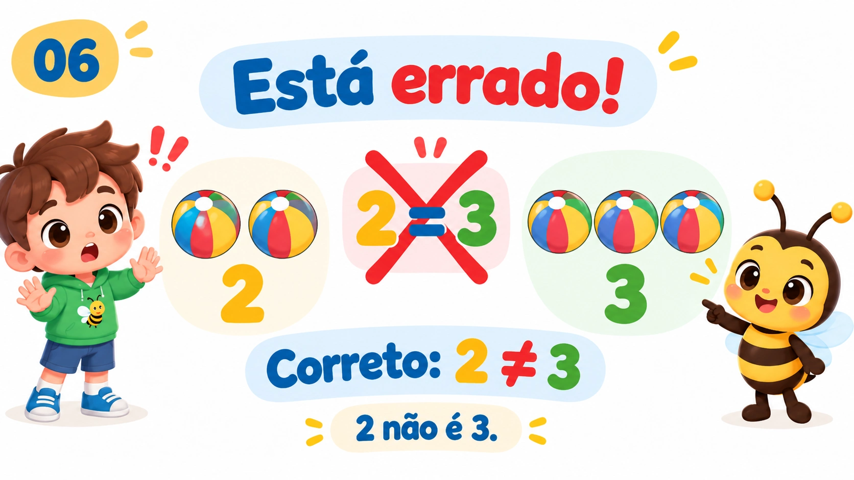 Contagem de 1 a 5 — 6