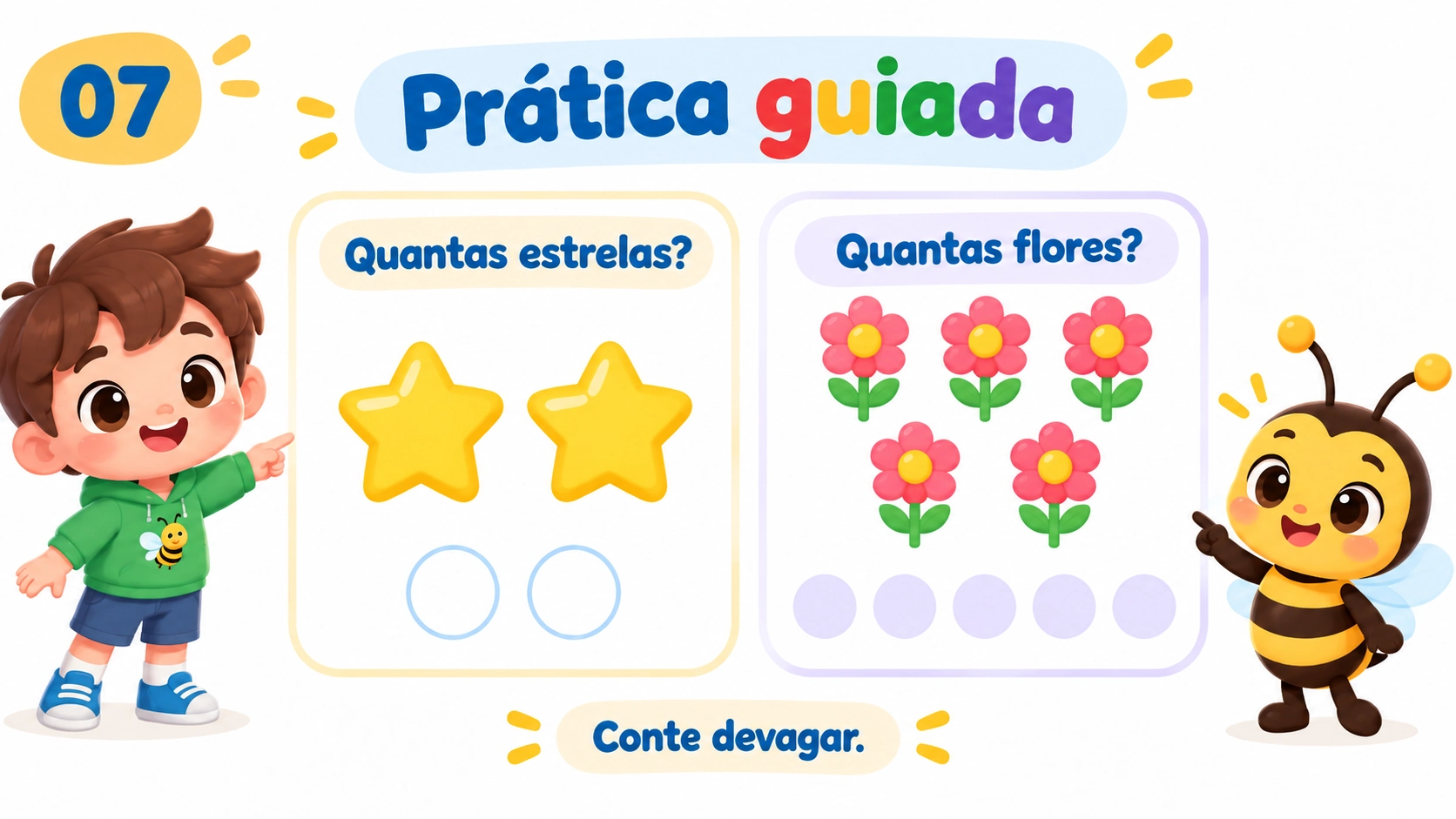 Contagem de 1 a 5 — 7