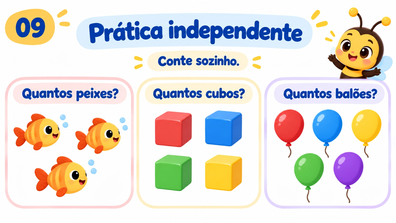 Contagem de 1 a 5 — 9