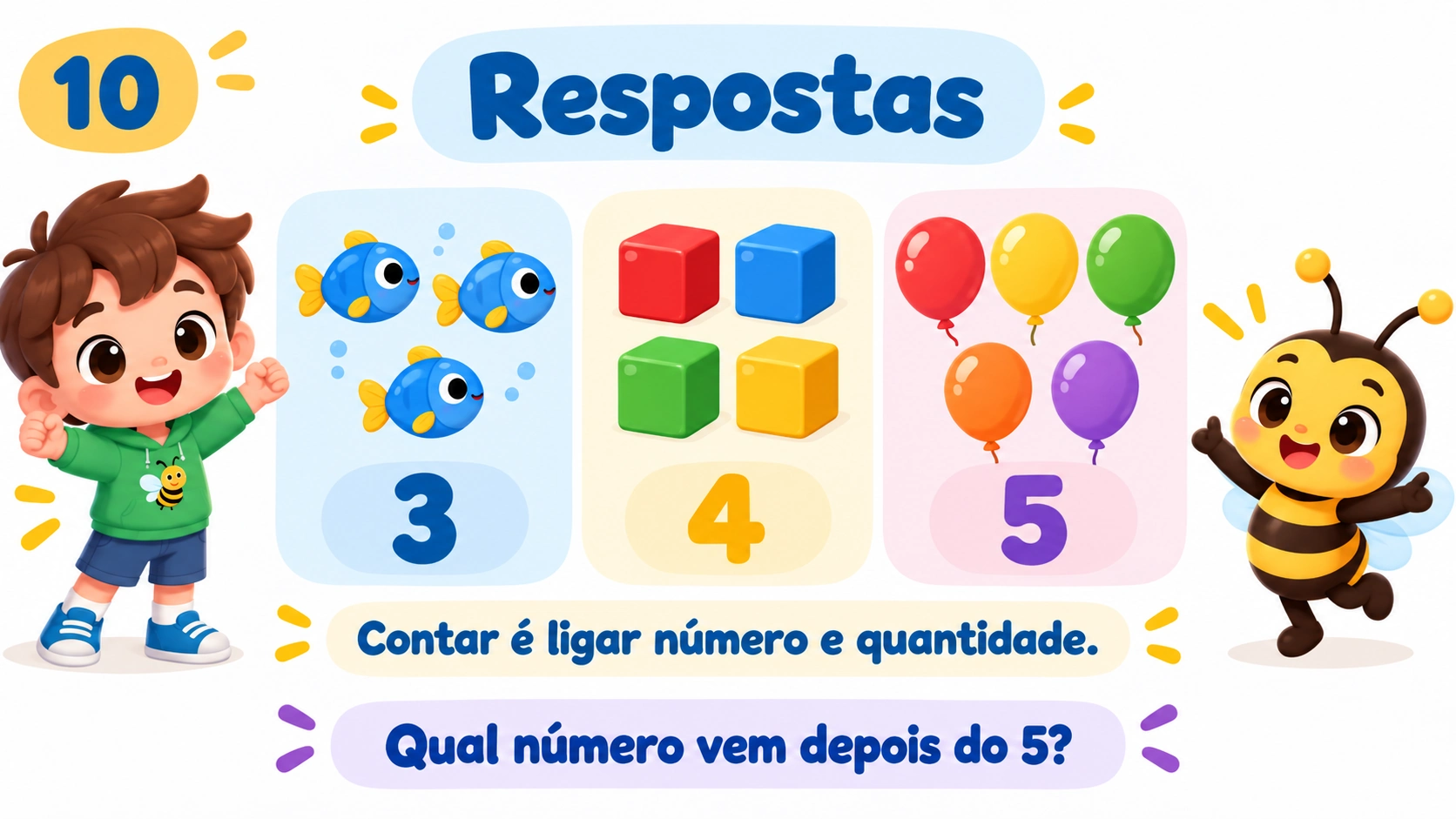 Contagem de 1 a 5 — 10