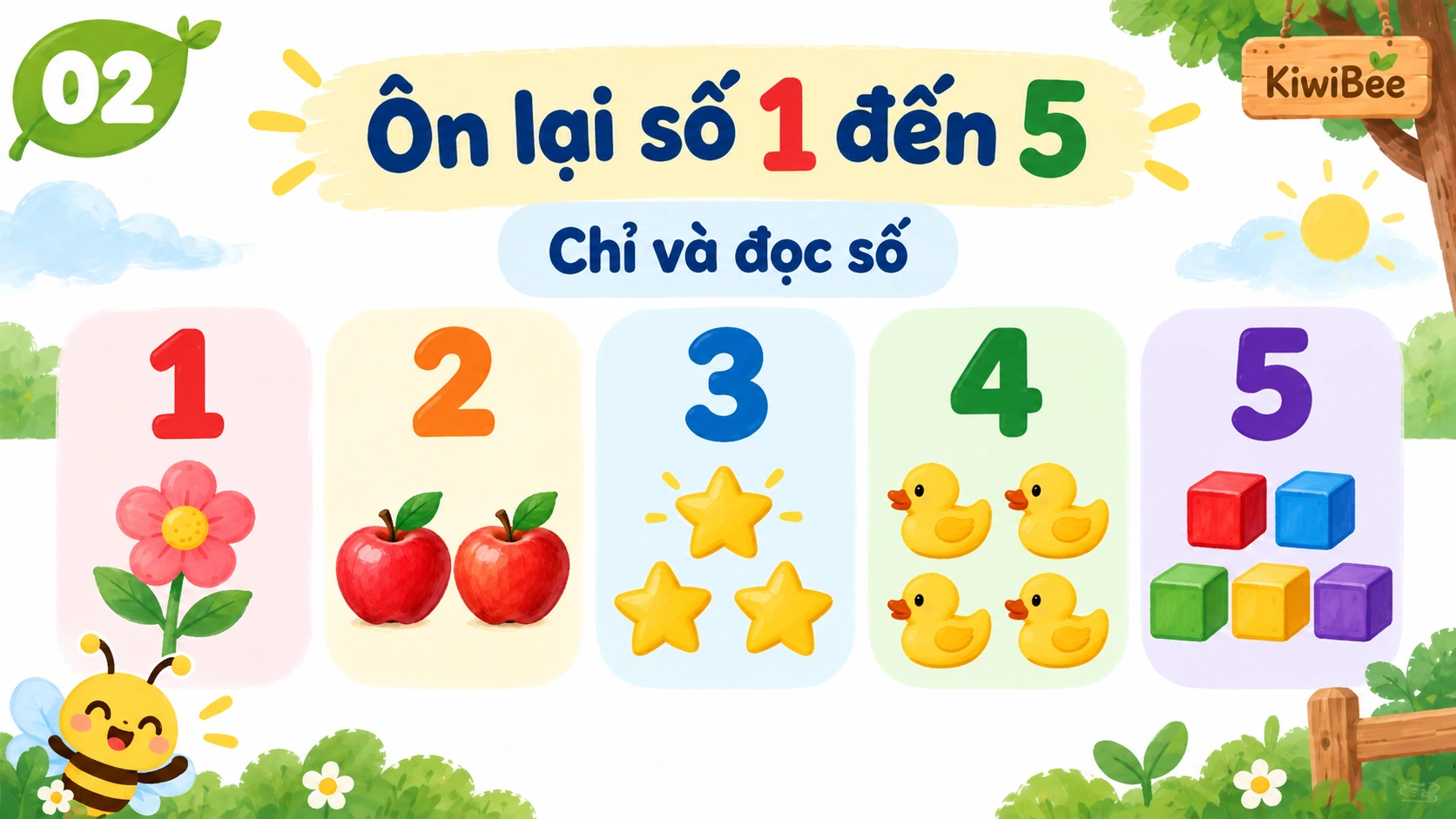 Đếm từ 1 đến 5 — 2
