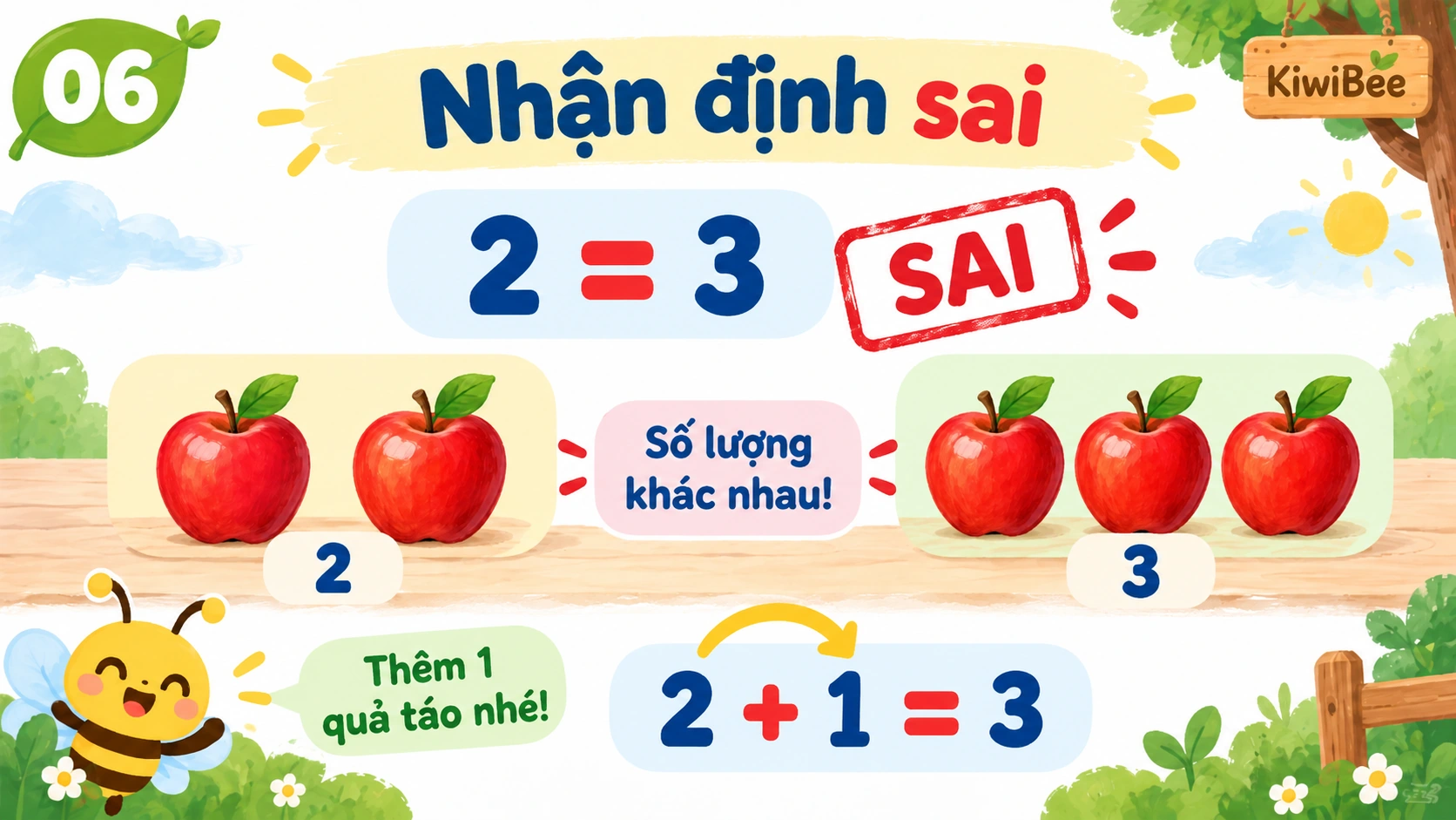Đếm từ 1 đến 5 — 6