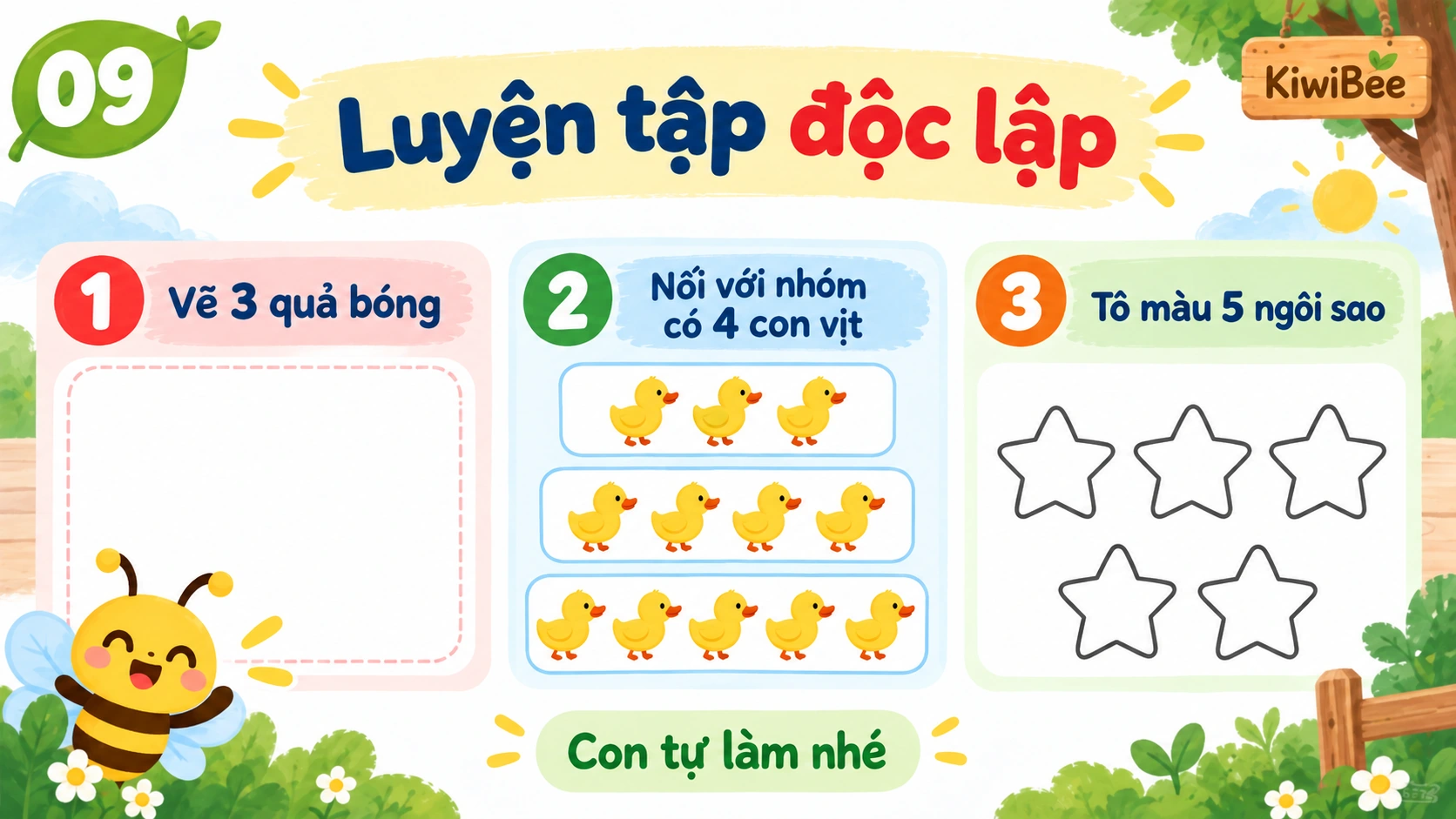 Đếm từ 1 đến 5 — 9
