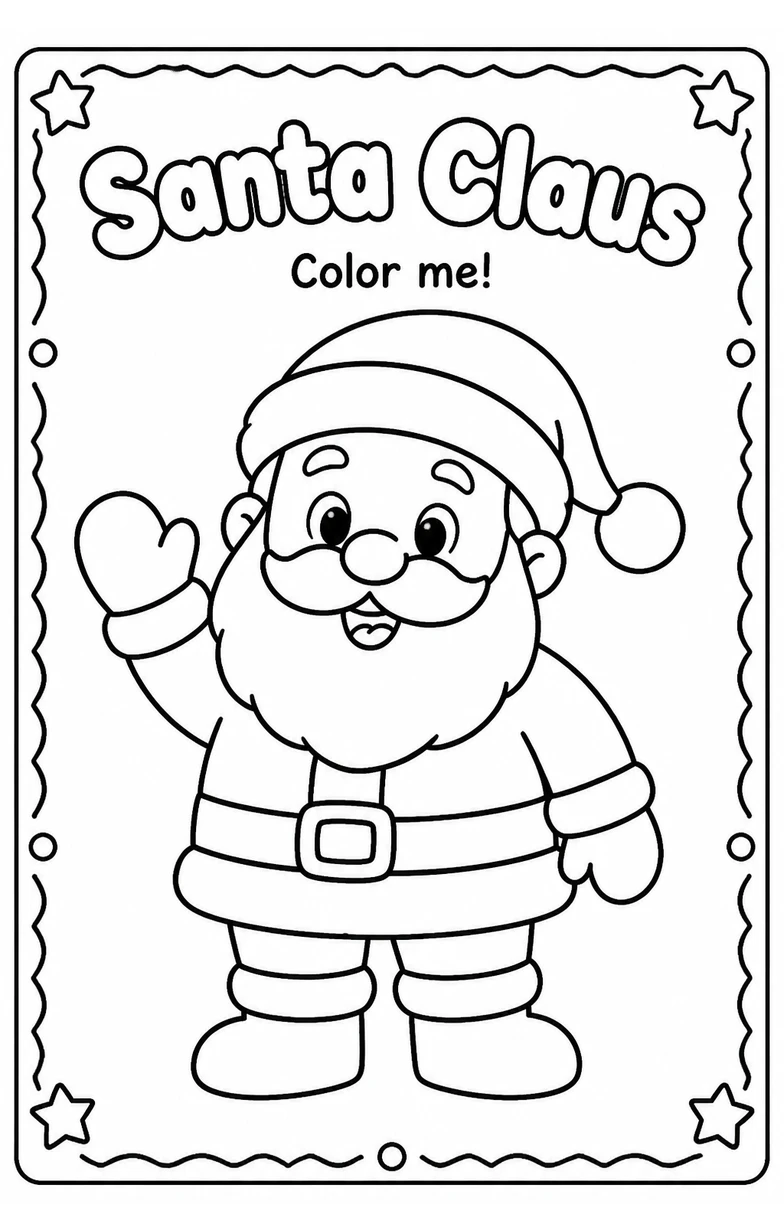 Santa Claus Coloring Pages