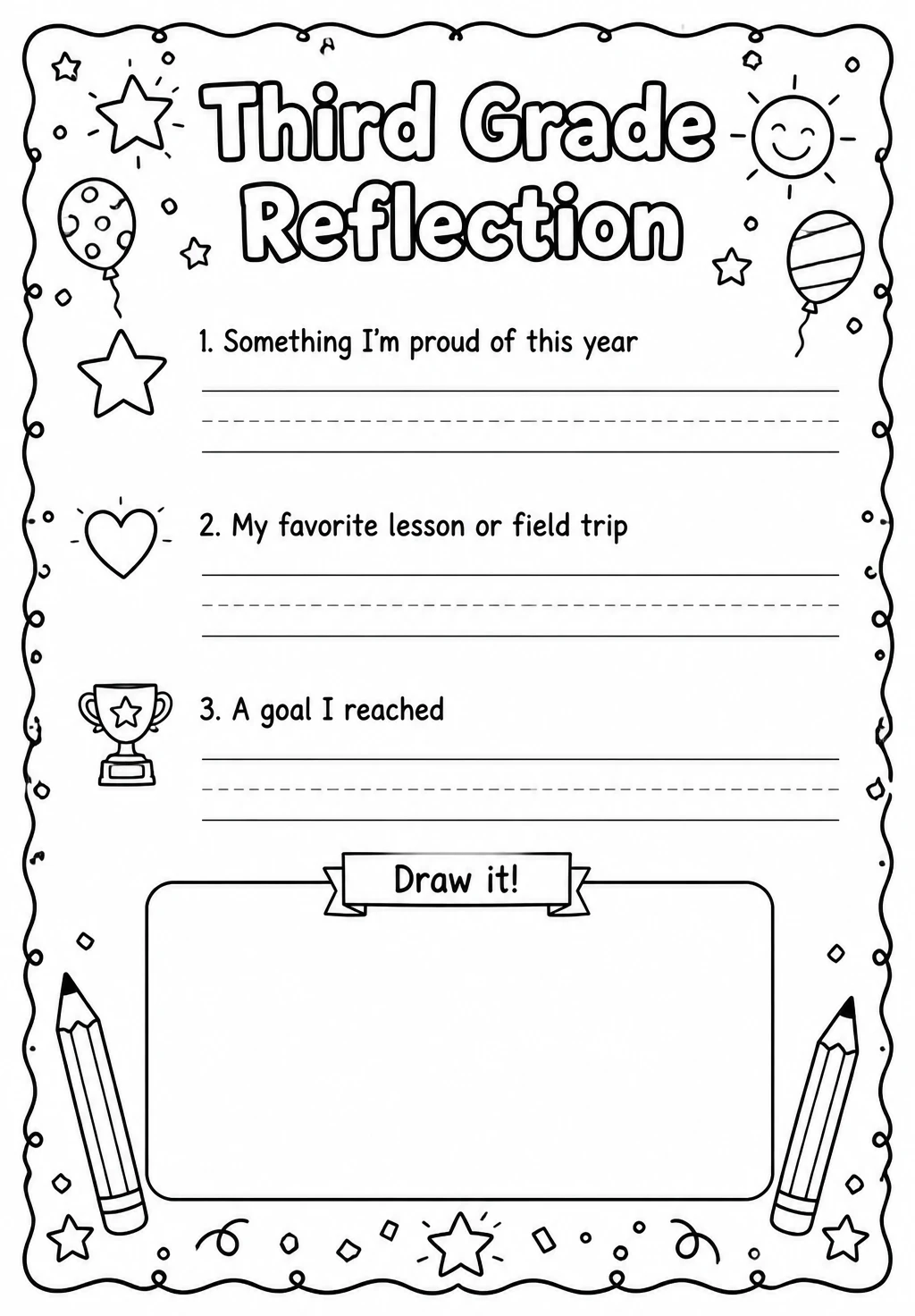 Third Grade Reflection