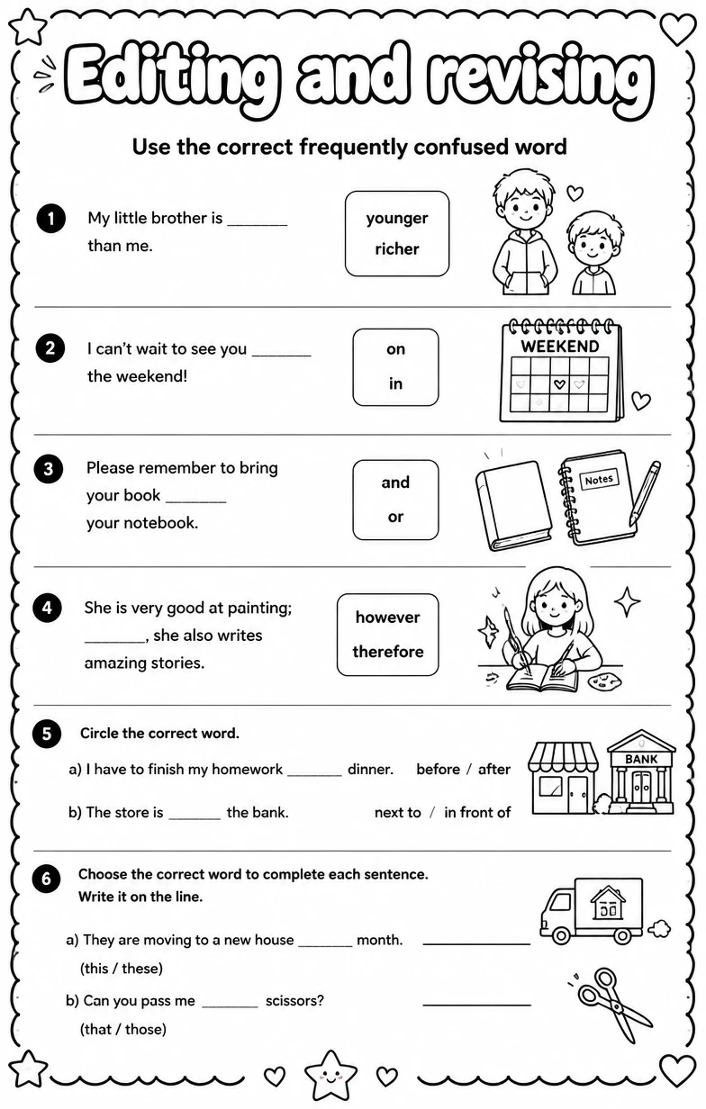 Use the correct frequently confused word