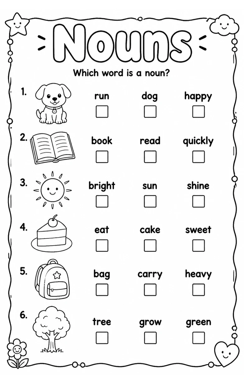 Which word is a noun?
