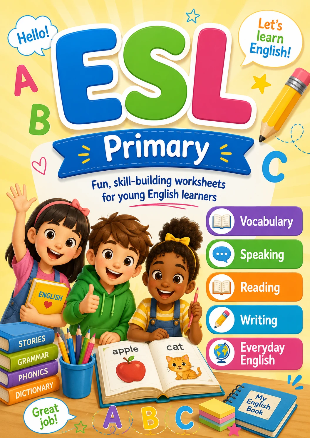 ESL Worksheet Pack