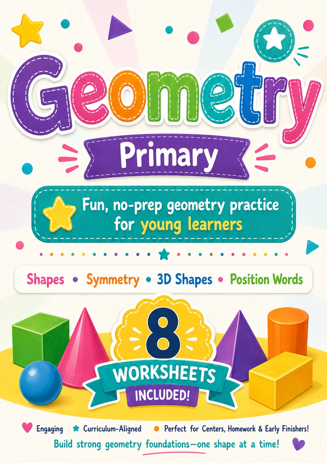 Geometry Worksheet Pack