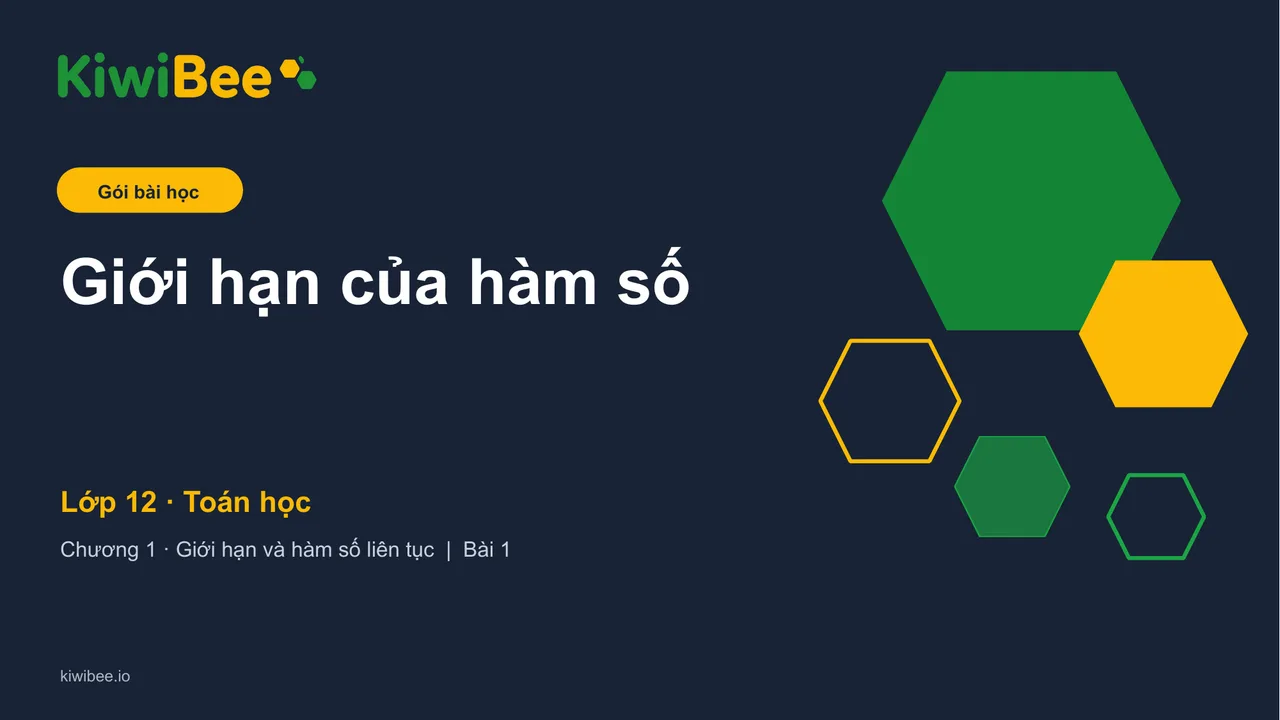 Giới hạn của hàm số