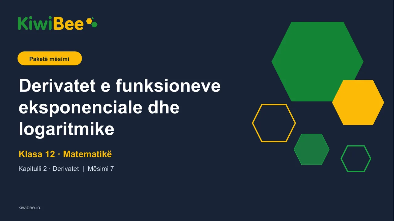 Derivatet e funksioneve eksponenciale dhe logaritmike