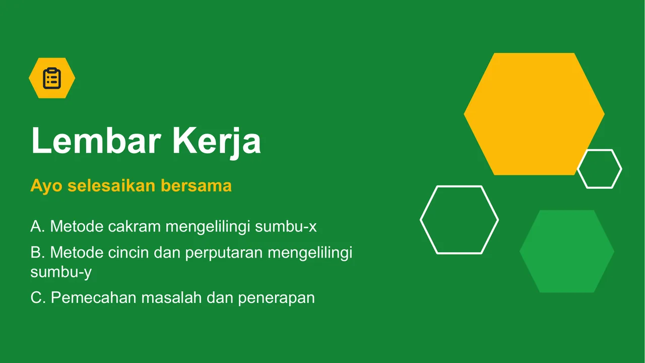 Volume Benda Putar — Slide ke-18