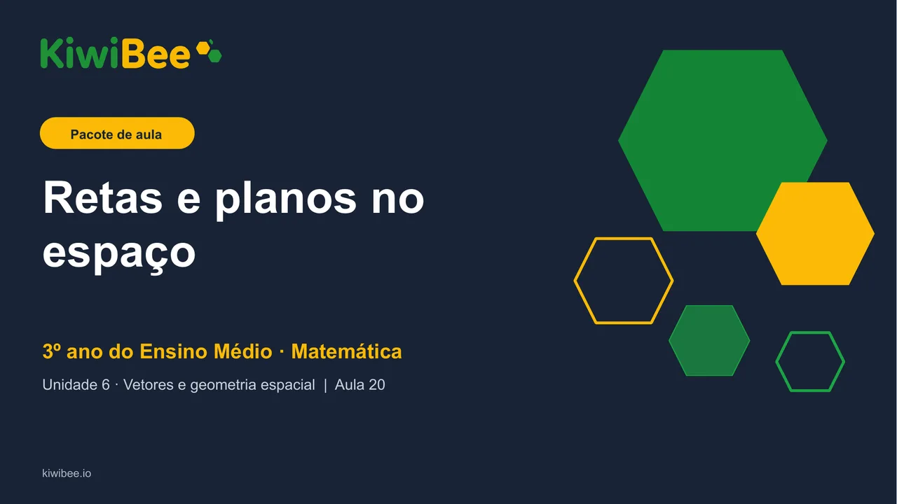 Retas e planos no espaço