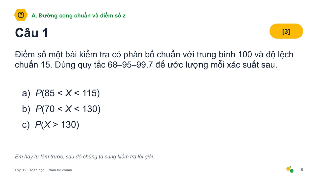 Phân bố chuẩn — Trang chiếu 17