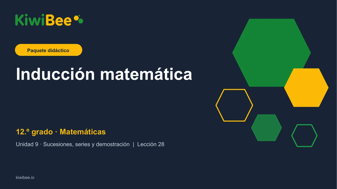 Inducción matemática