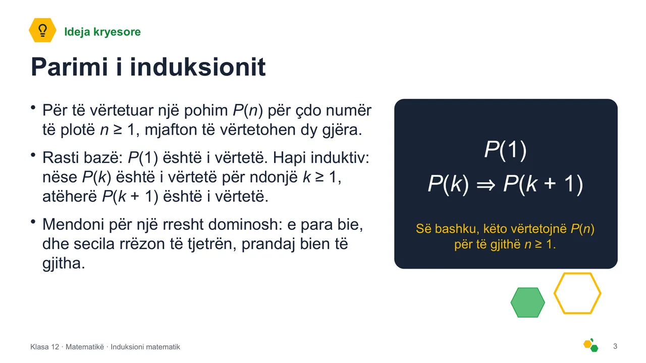 Induksioni matematik — Slajdi 4