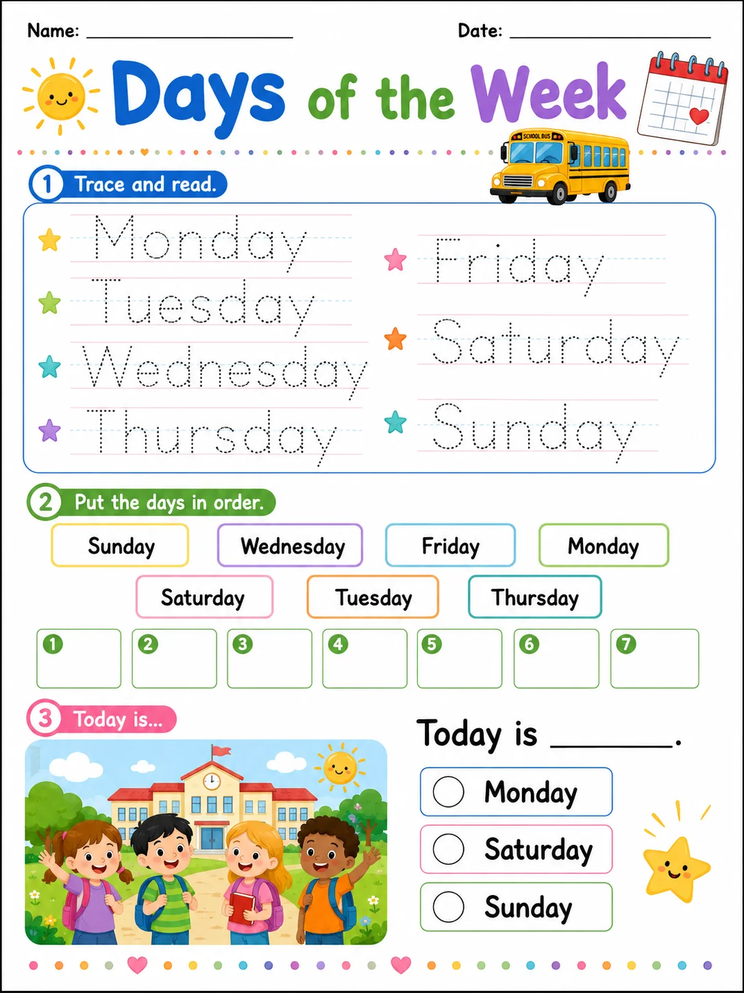 Days of the Week