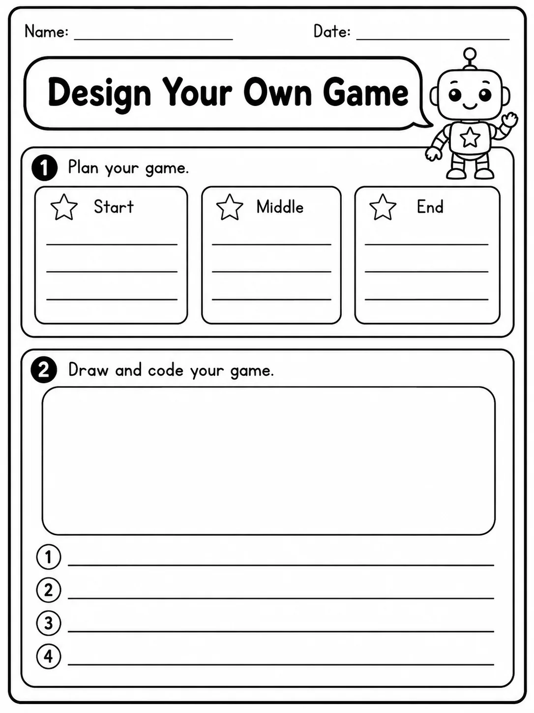 Design Your Own Game - Set 2