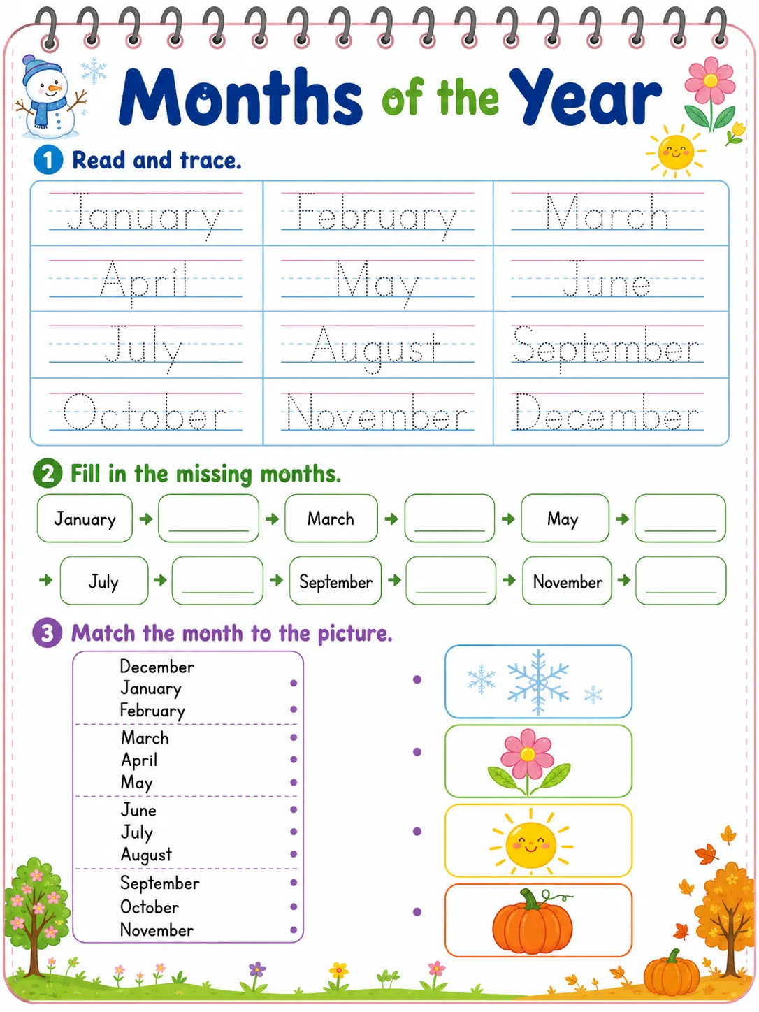 Months of the Year