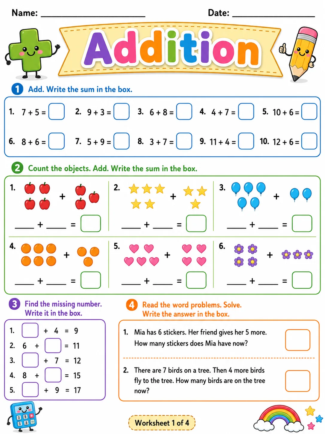 Addition - Set 2