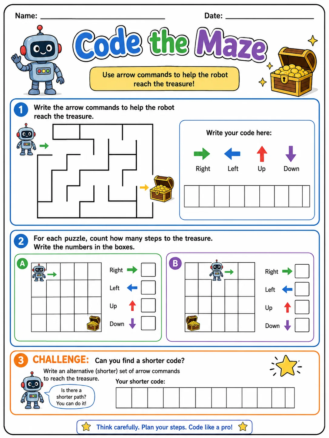 Code the Maze