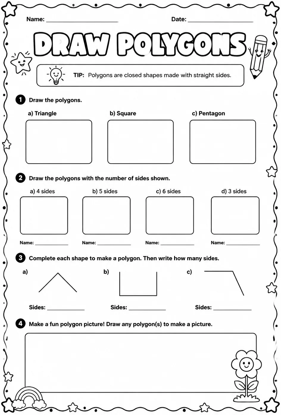 Draw polygons