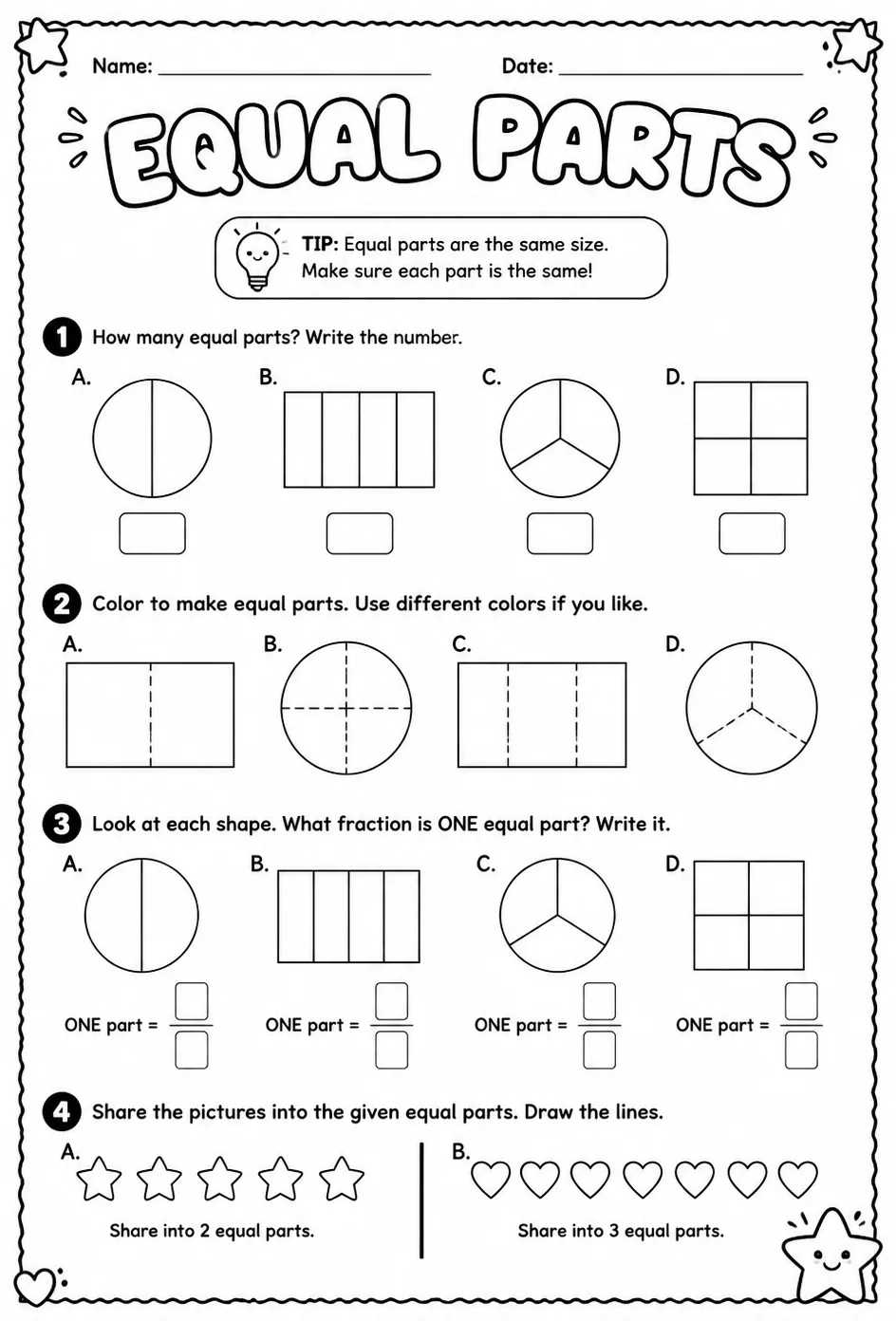 Equal parts