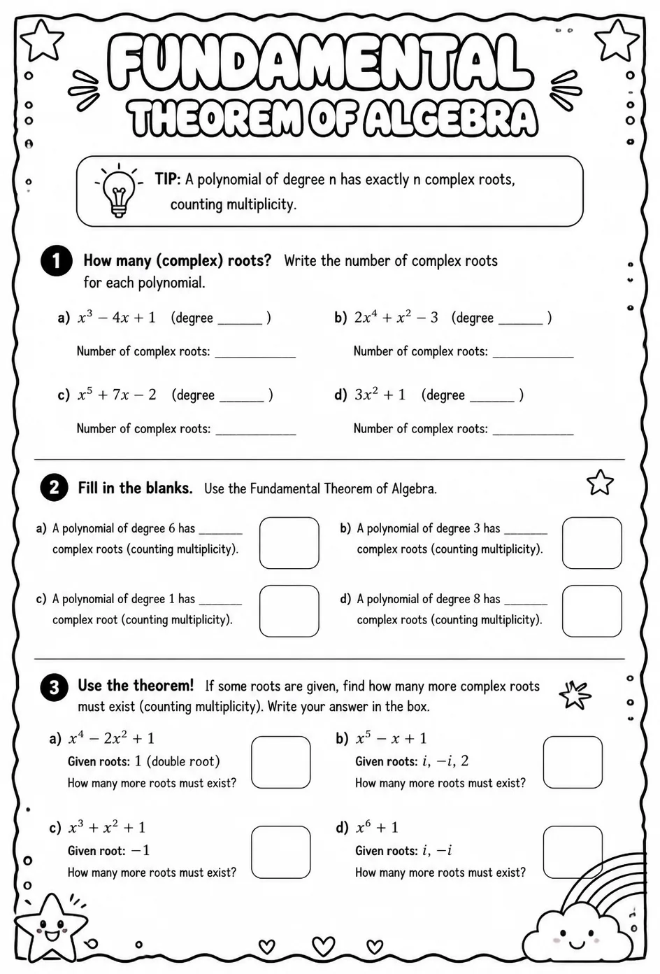 Fundamental Theorem of Algebra