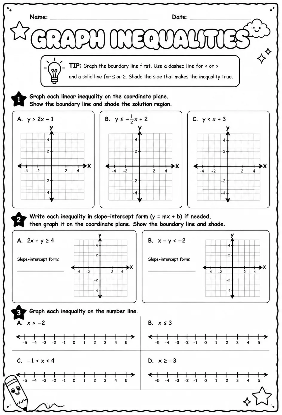 Graph inequalities