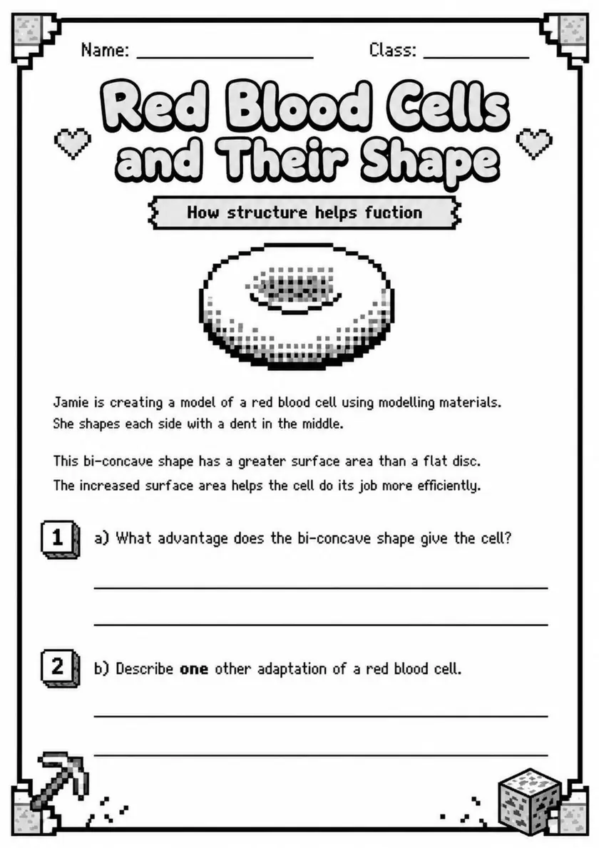 Lower Secondary Grade 6 Life Science Worksheets - Pack 2 grade 6 printable PDF preview