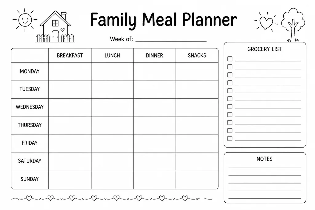 Family Meal Planner