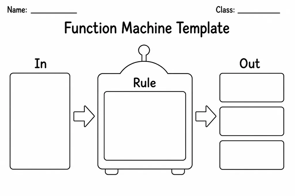 Function Machine Template