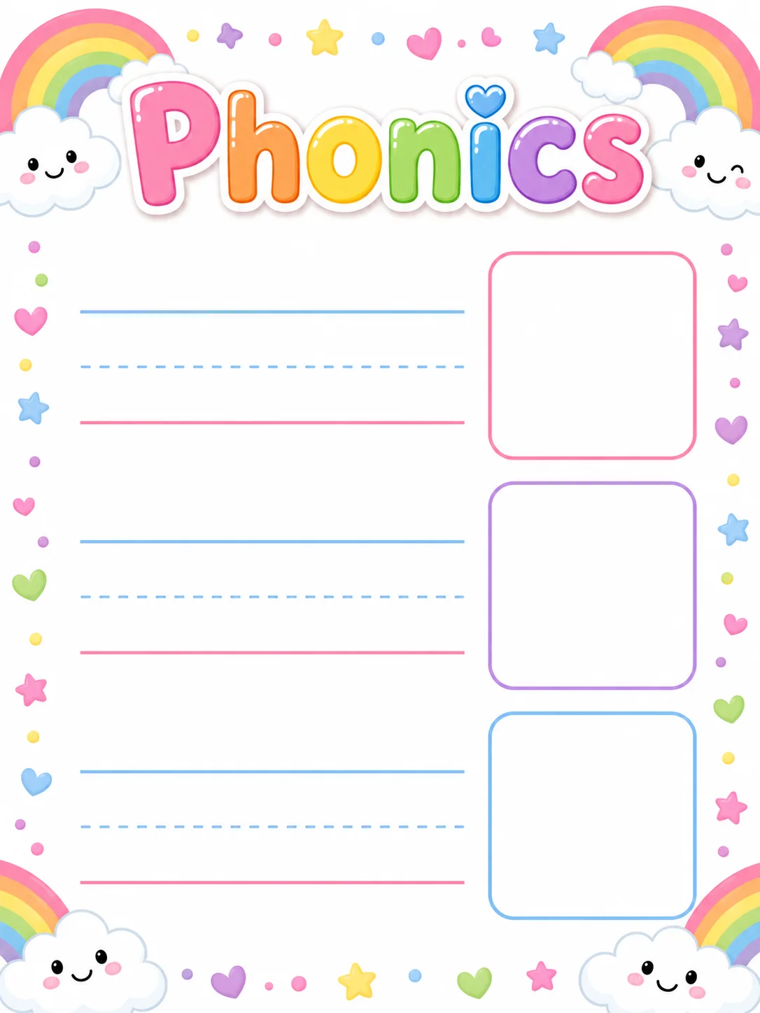 Handwriting Templates
