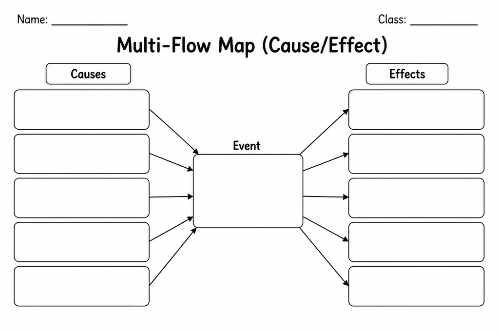 Multi-Flow Map (Cause/Effect)